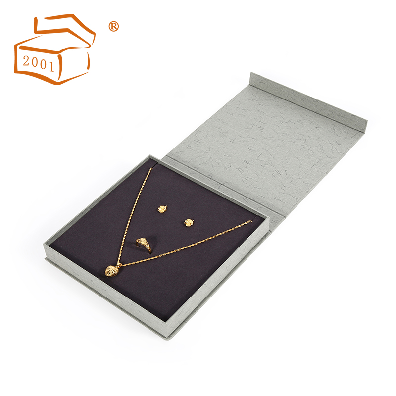 Book Type Jewelry Paper Box